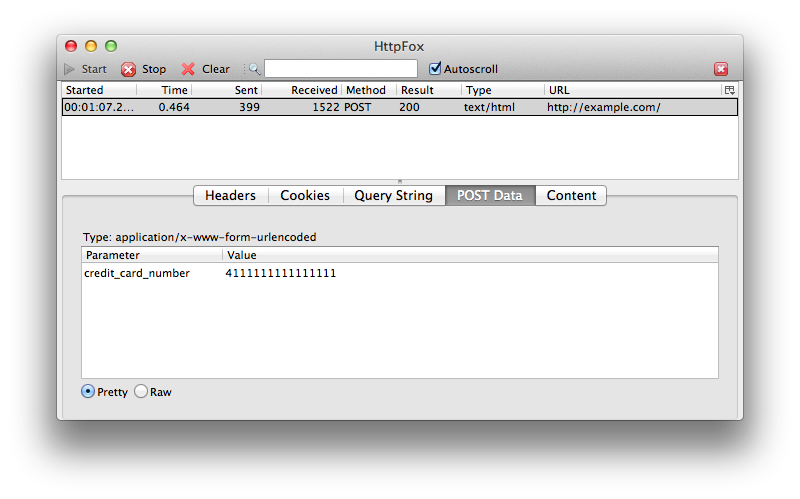 HTTPFox